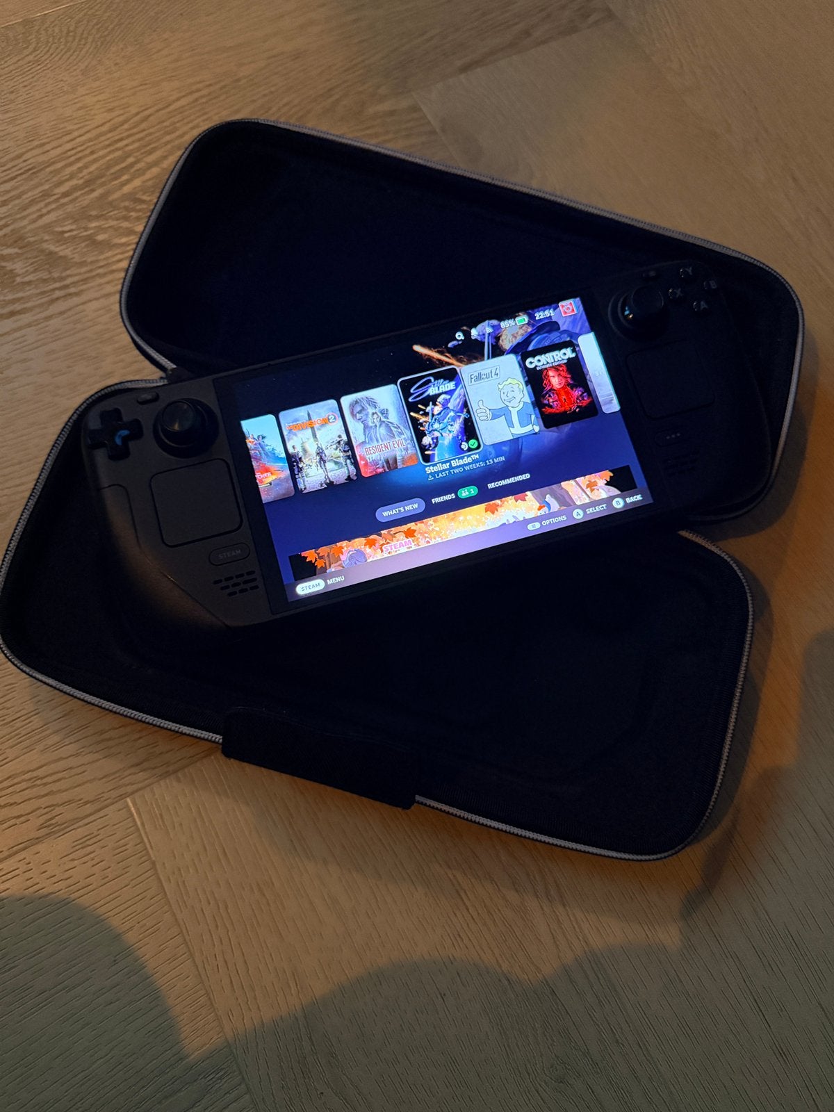 Steam Deck OLED 1TB met hoes en oplader