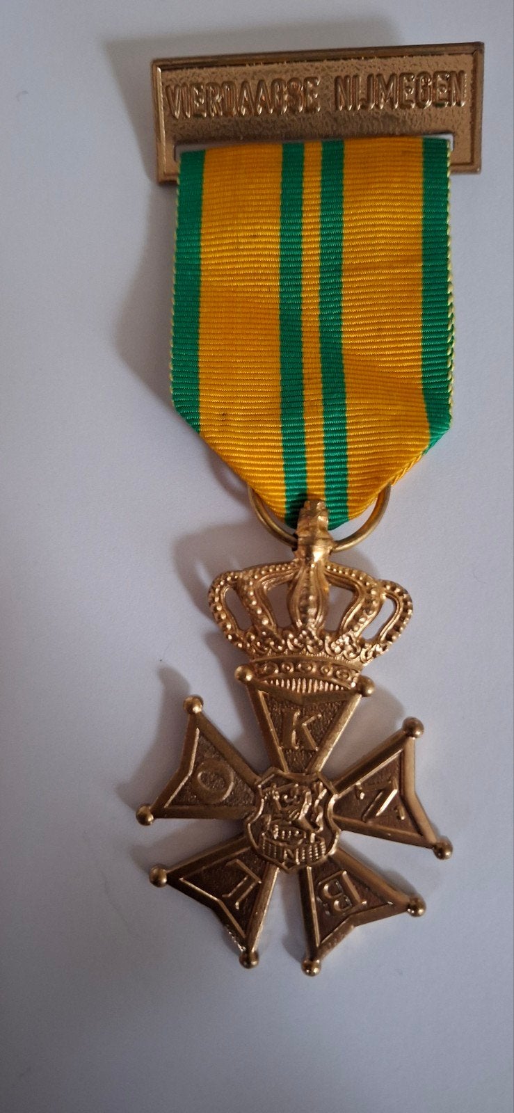 medaille Vierdaagse van Nijmegen, Ophalen of Verzenden, Landmacht, Nederland, Lintje, Medaille of Wings