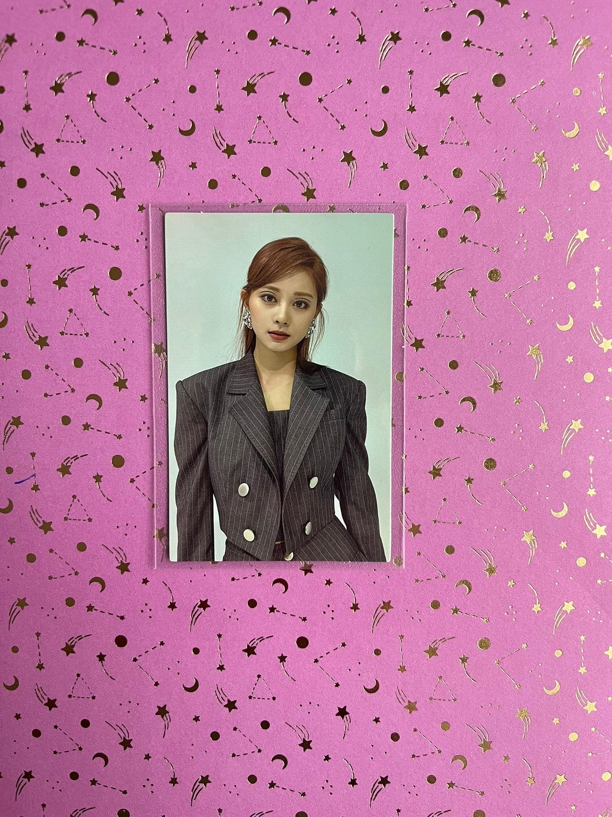 Twice Tzuyu Eyes Wide Open Photocard, Ophalen of Verzenden, Zo goed als nieuw, Foto of Kaart