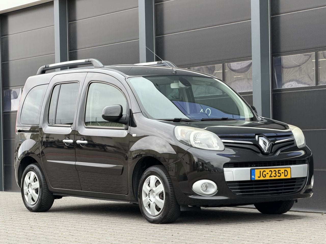 Renault Kangoo 1.5 dCi Limited Navi Clima PDC EURO-6, Verwarmde buitenspiegels, 1295 kg, Zwart, Bedrijf