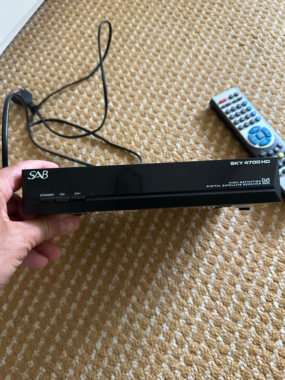 📡📺SAB SKY 4700 HD Digitale Satelliet Ontvanger, Ophalen of Verzenden, Gebruikt, Decoder