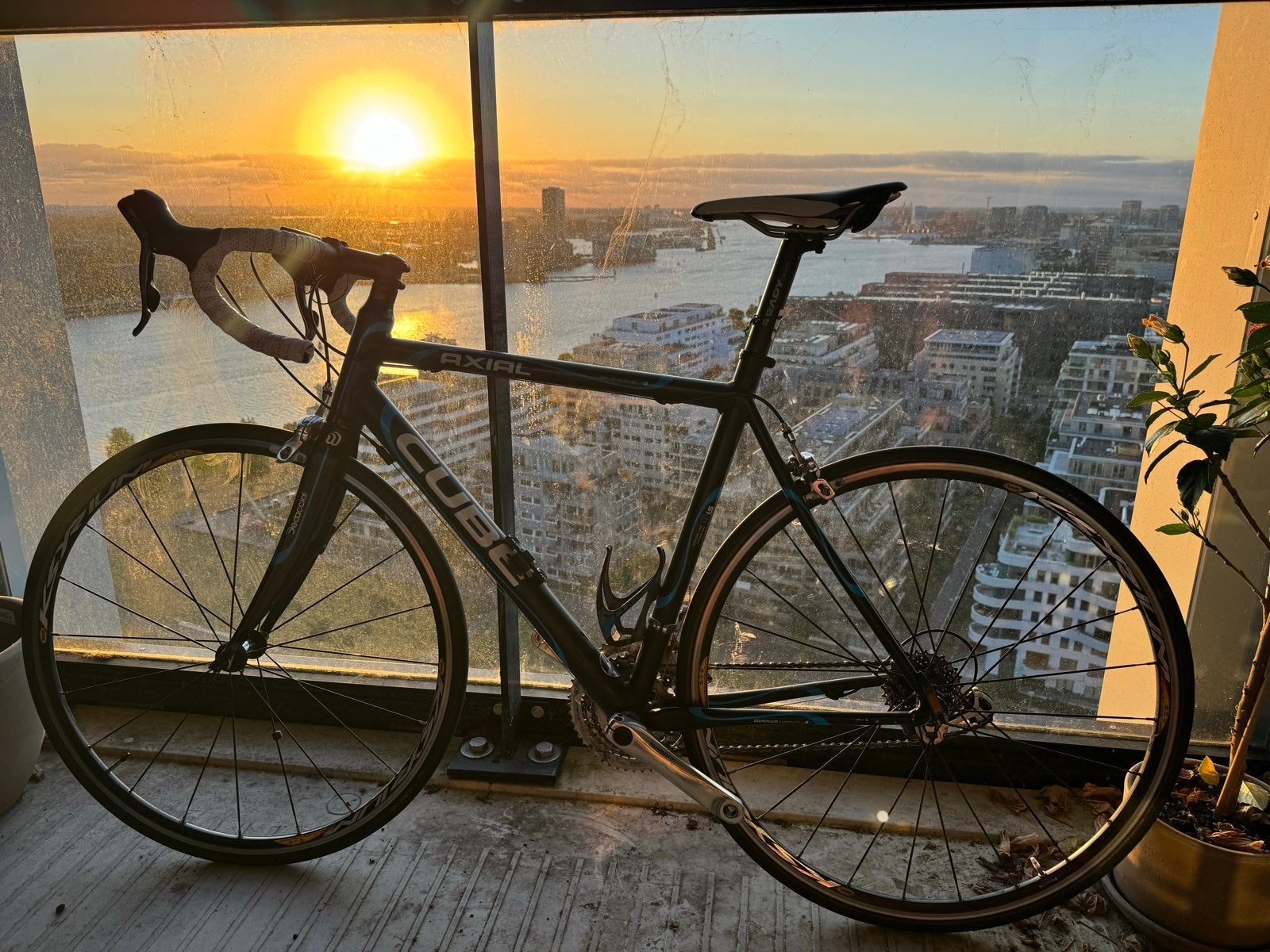 Cube Axial racefiets voor dames - Shimano Ultegra, 28 inch, Gebruikt, Velgrem, Ophalen