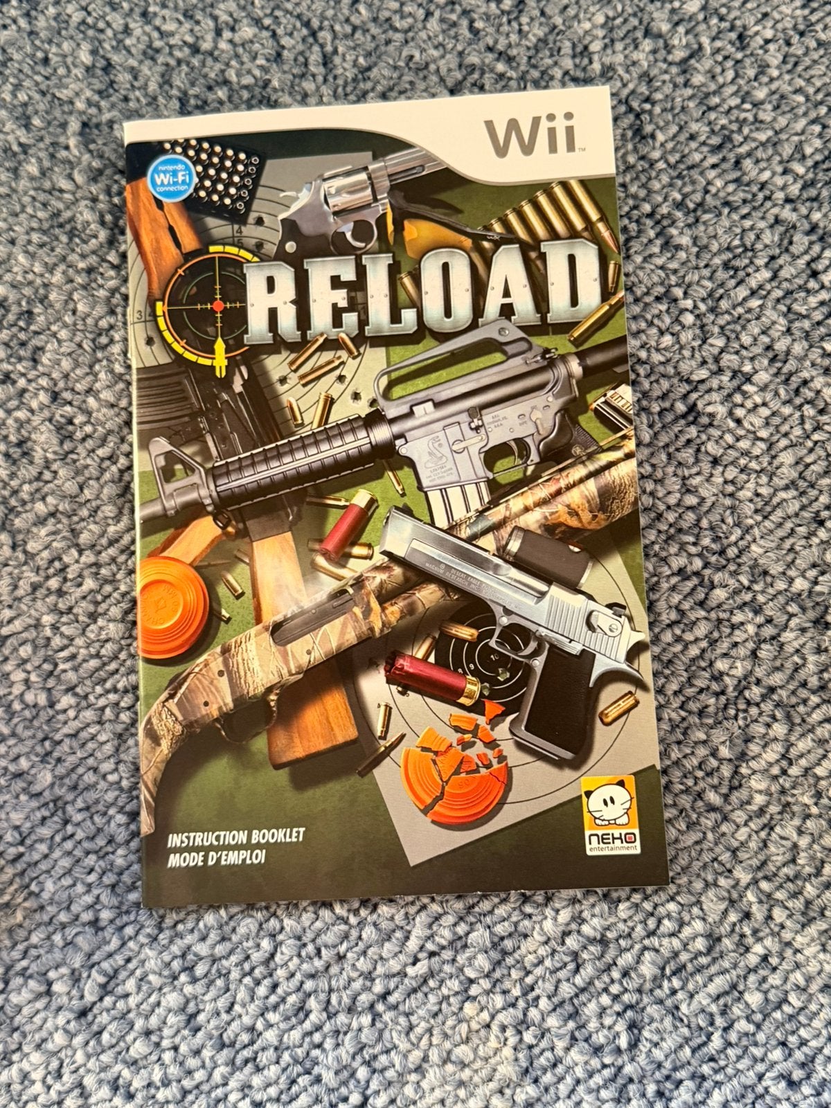 Reload manual Wii GRATIS, Spelcomputers en Games, Ophalen, 1 speler, Zo goed als nieuw, Vanaf 3 jaar
