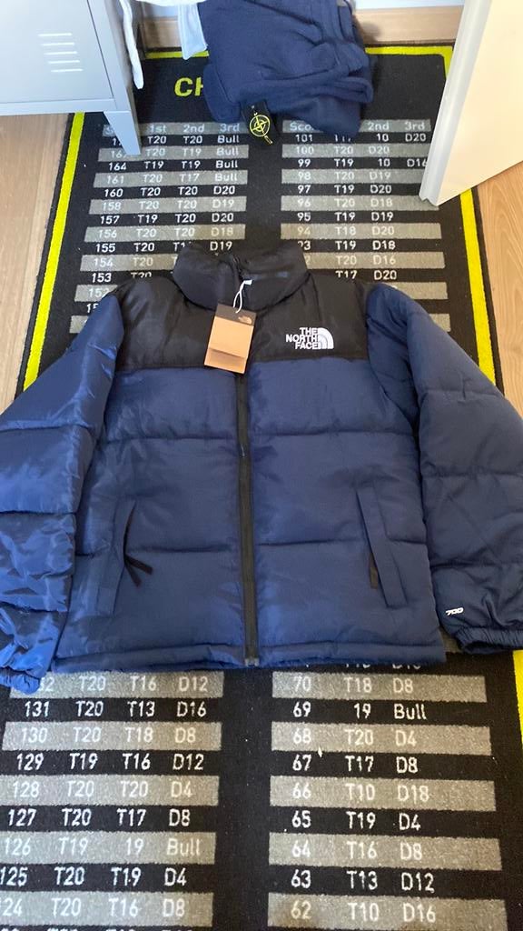 The North Face puffer jacket donkerblauw/zwart, Kleding | Heren, Jassen | Winter, Ophalen of Verzenden, Nieuw, Maat 48/50 (M)
