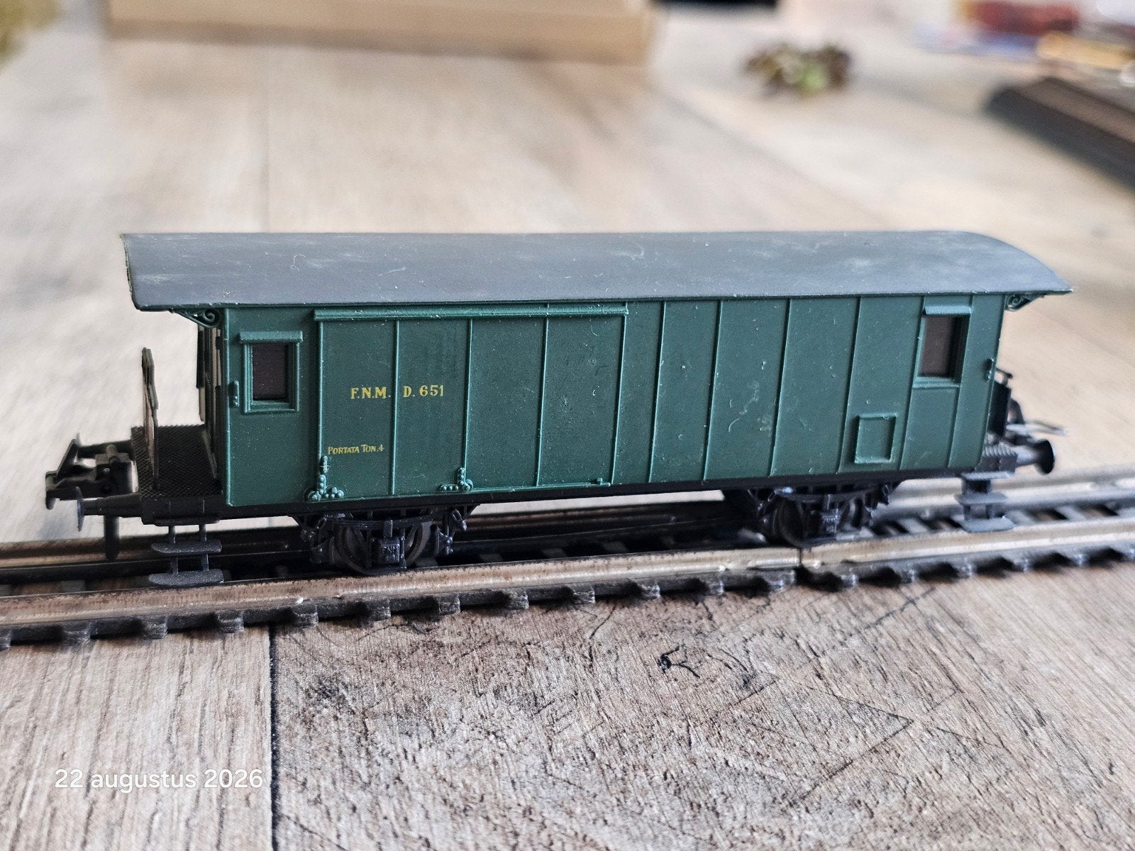 H0 Trix-Express/Rivarossi Italiaanse FS Wagon, Ophalen of Verzenden