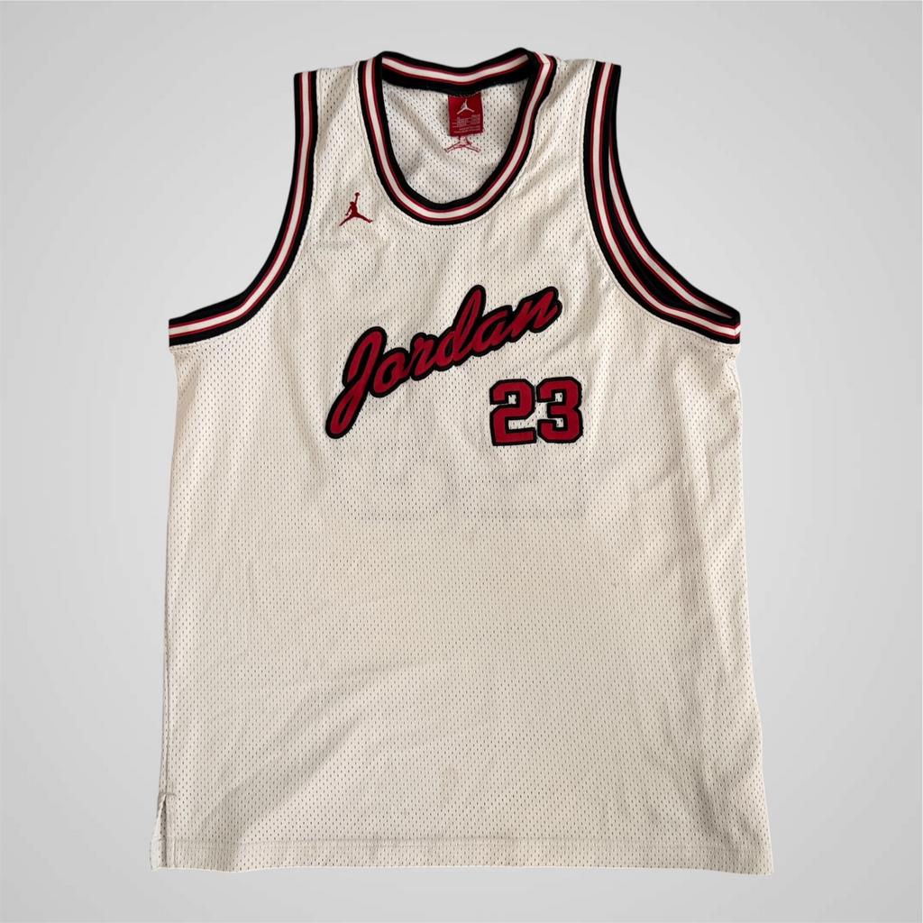Vintage Nike Michael Jordan jersey maat L XL basketball NBA, Sport en Fitness, Basketbal, Ophalen of Verzenden, Kleding