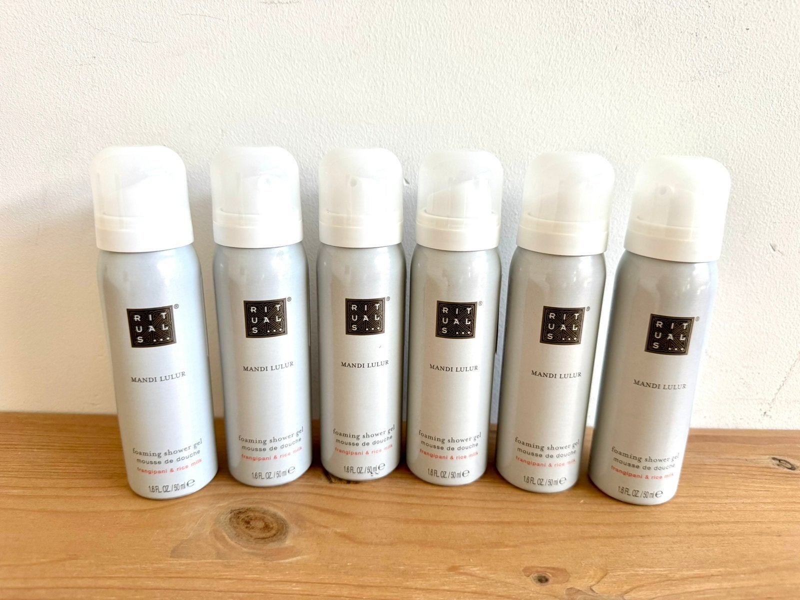Nieuw Rituals Mandi Lulur mini douche foam 50ml, Verzenden, Nieuw, Bad & Douche
