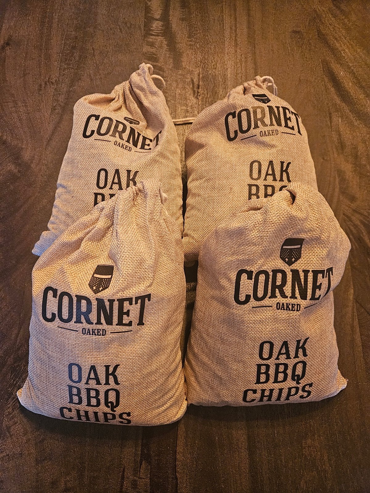 4 Nieuwe zakjes Cornet Oaked Oak BBQ Chips, Ophalen of Verzenden, Nieuw