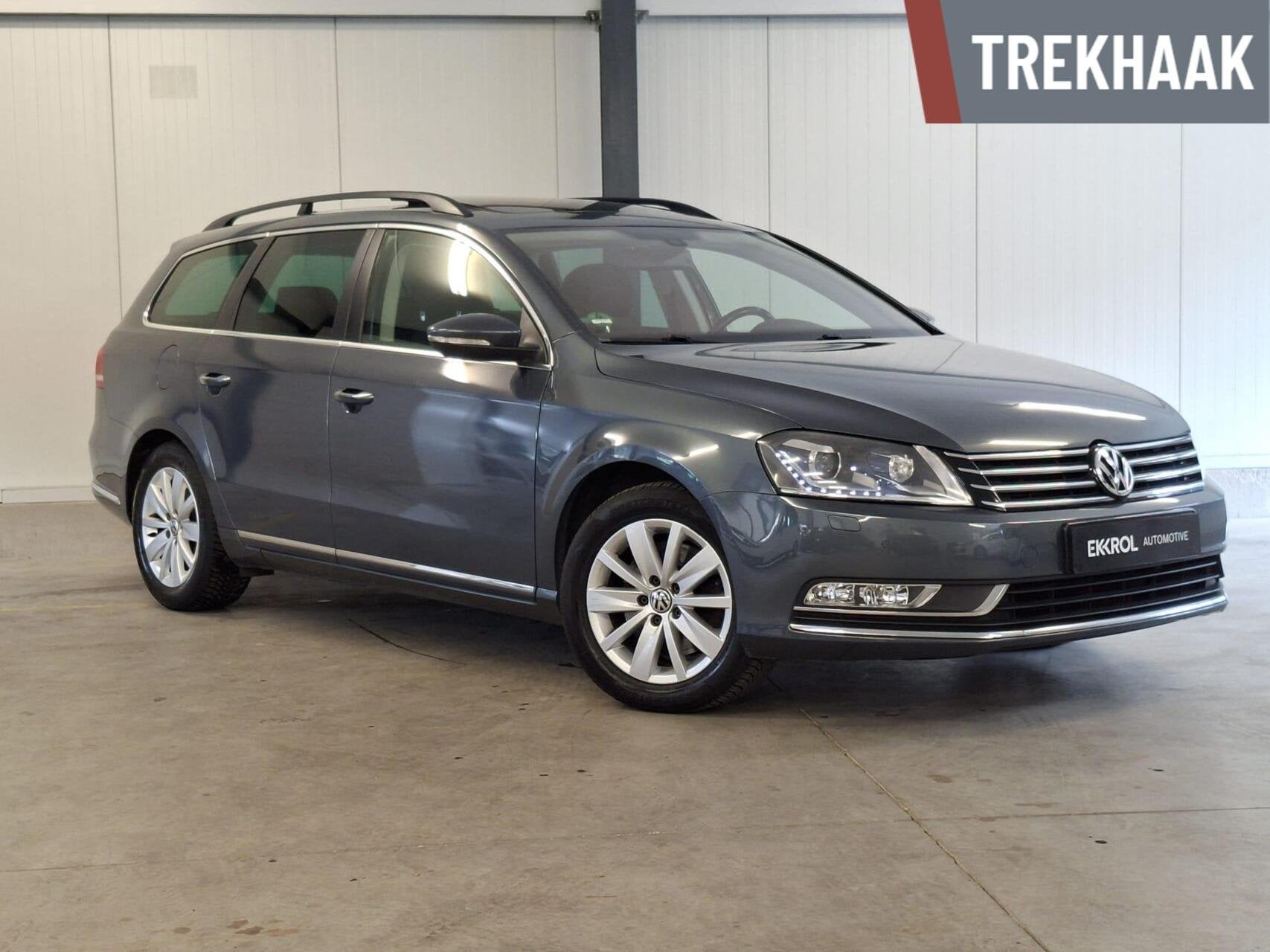 Volkswagen Passat Variant 1.4 Highline DSG (Pano/Trekhaak), Auto's, Volkswagen, Euro 5, Stof, Gebruikt, 4 cilinders