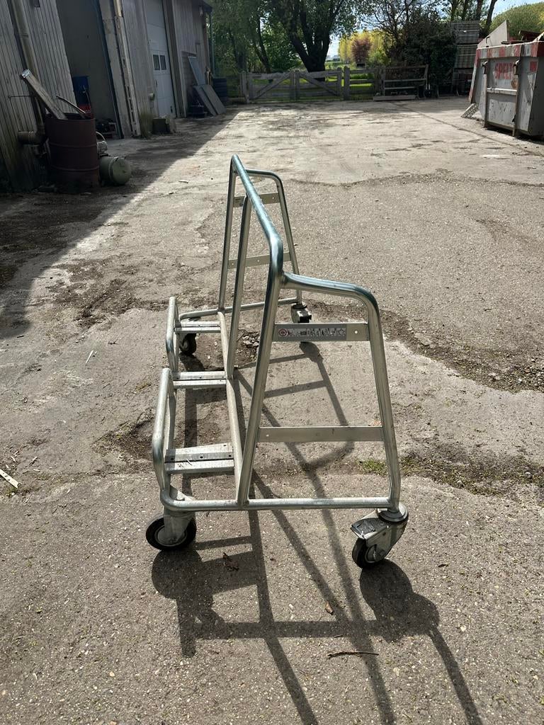 Houtwagen / Plankwagen / gipsplaten wagen, Ophalen, Zo goed als nieuw