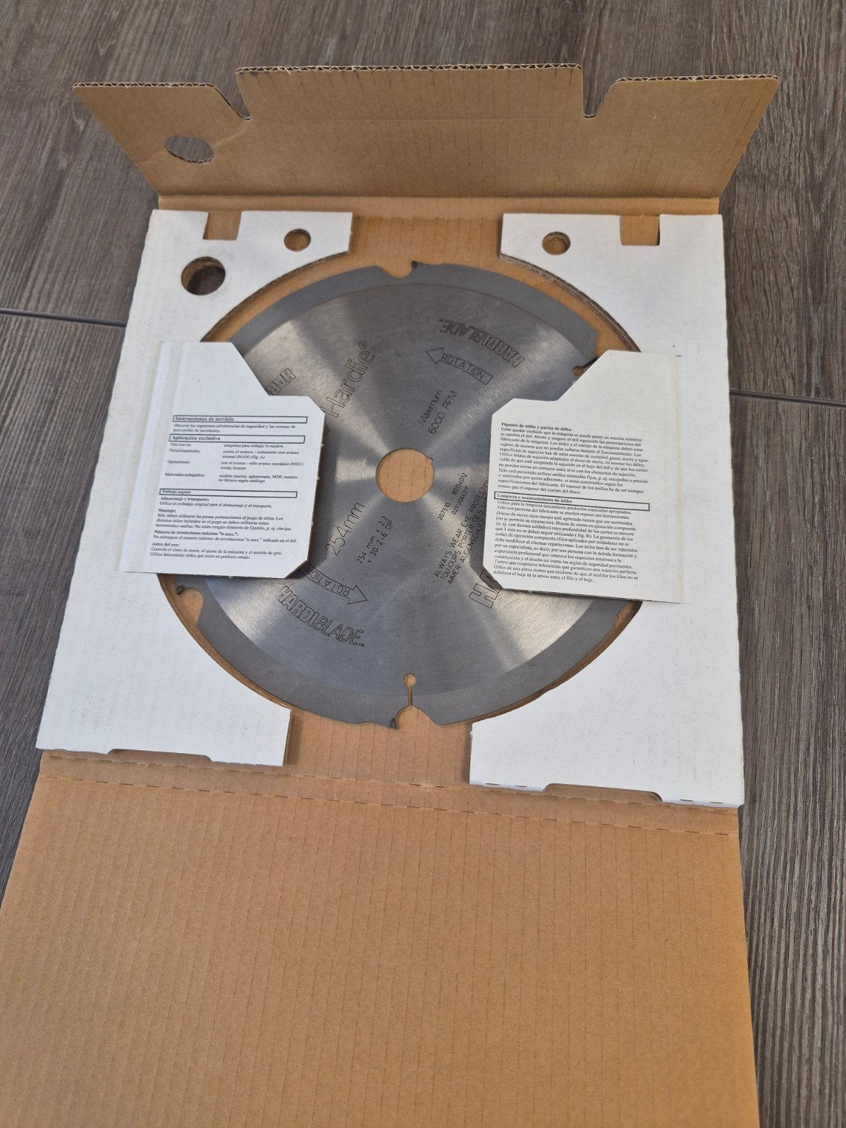 Diamant zaagblad 254 mm NIEUW!!, Cirkelzaag, Verzenden, 70 mm of meer, Nieuw
