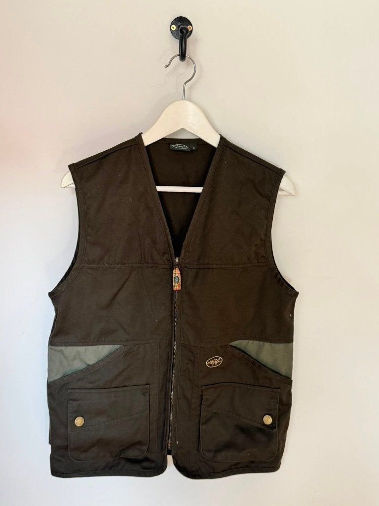 Le Chameau outdoor / jacht bodywarmer – maat S, Kleding | Heren, Le Chameau, Verzenden, Gedragen, Groen