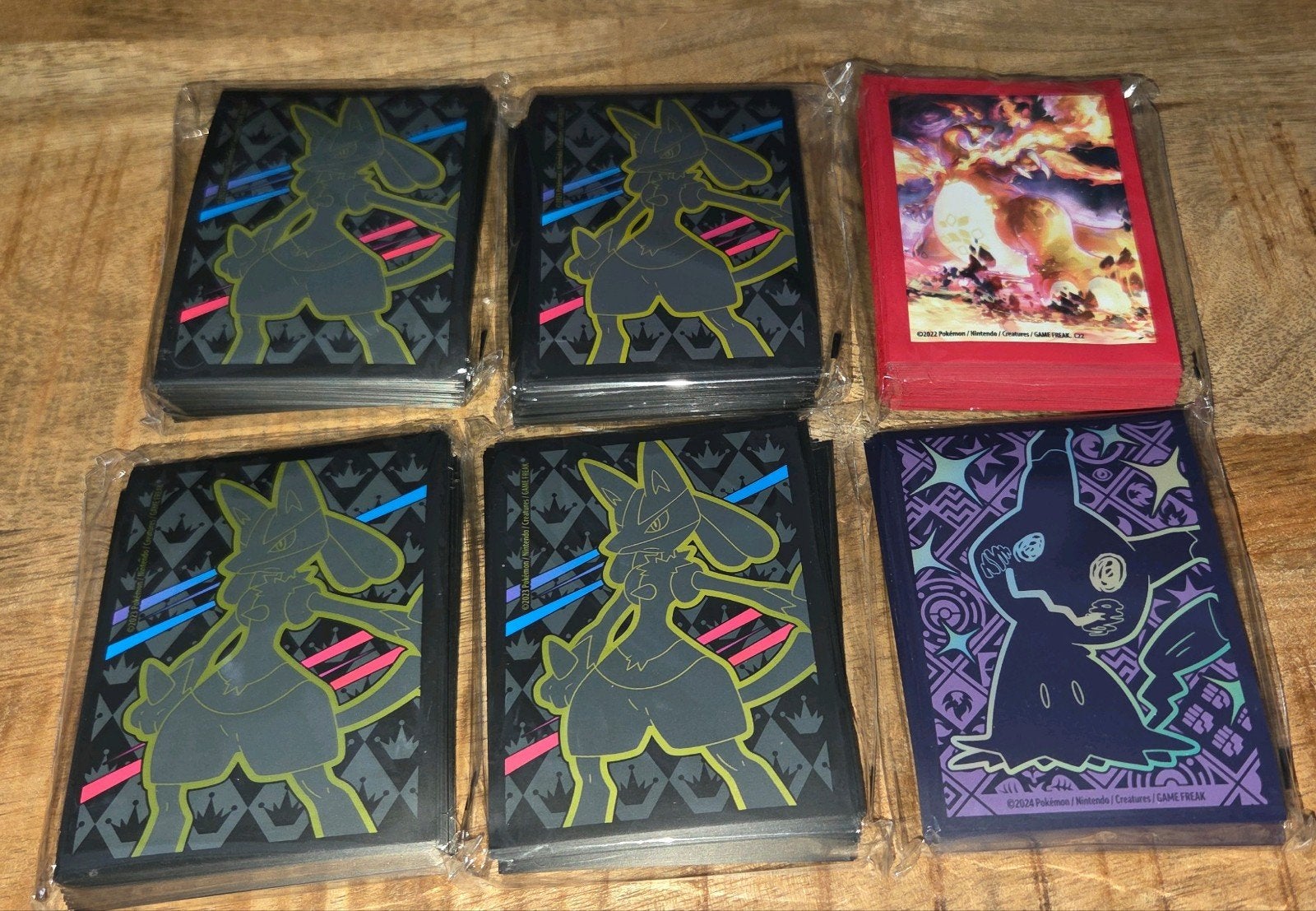 Pokémon Kaarthoesjes - Diverse Designs (6 sets), Ophalen of Verzenden, Sleeves of Kaarthoesjes