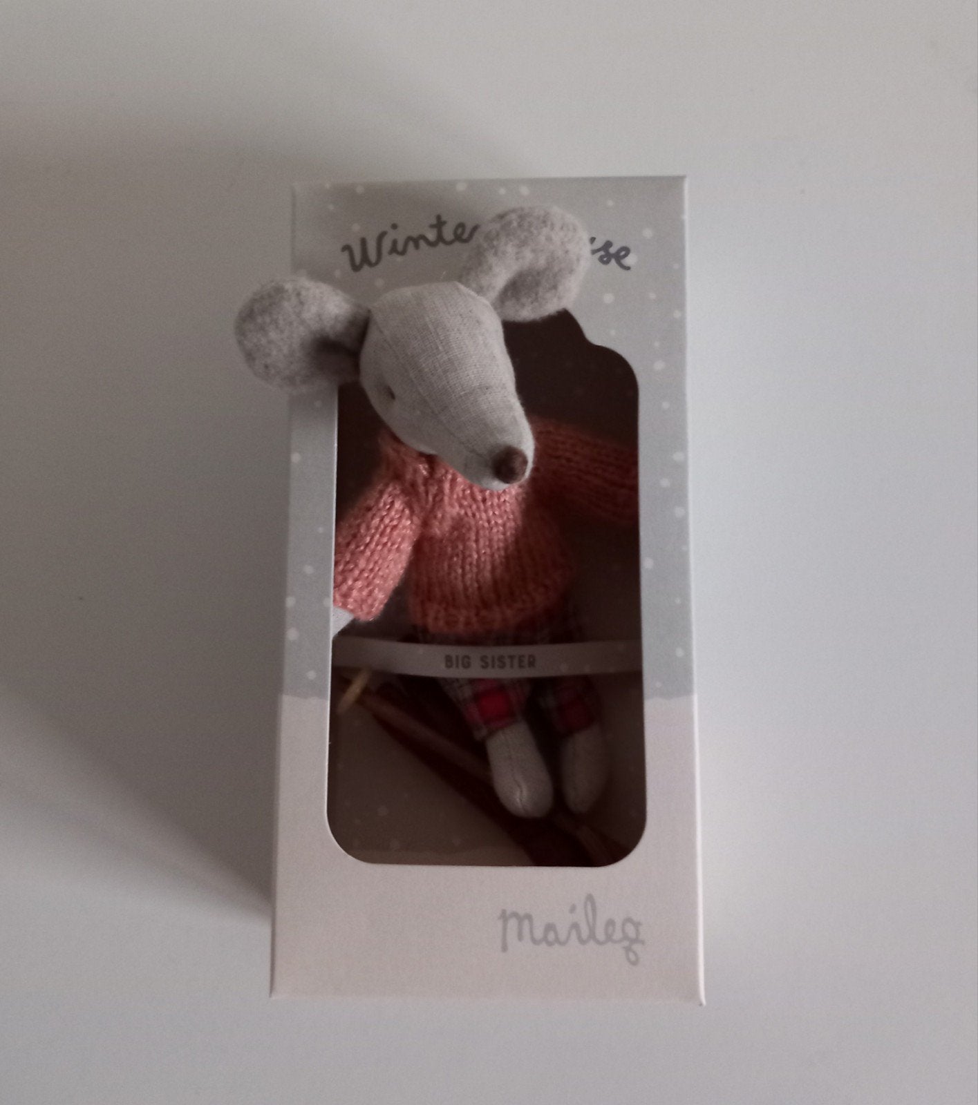 Maileg wintermuis (grote zus), Kinderen en Baby's, Ophalen of Verzenden, Nieuw, Poppenhuispop