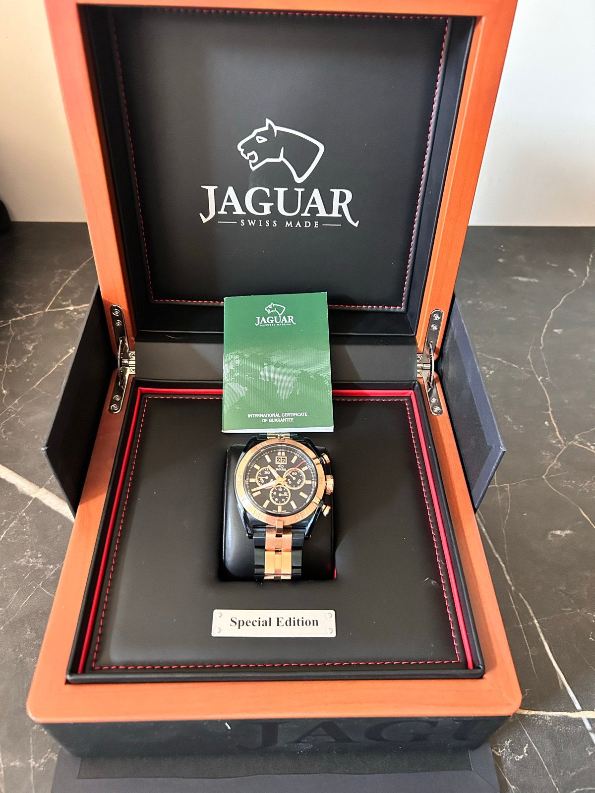 Jaguar J8101 Special Edition Horloge - Zo goed als nieuw, Sieraden, Tassen en Uiterlijk, Horloges | Heren, Staal, Polshorloge