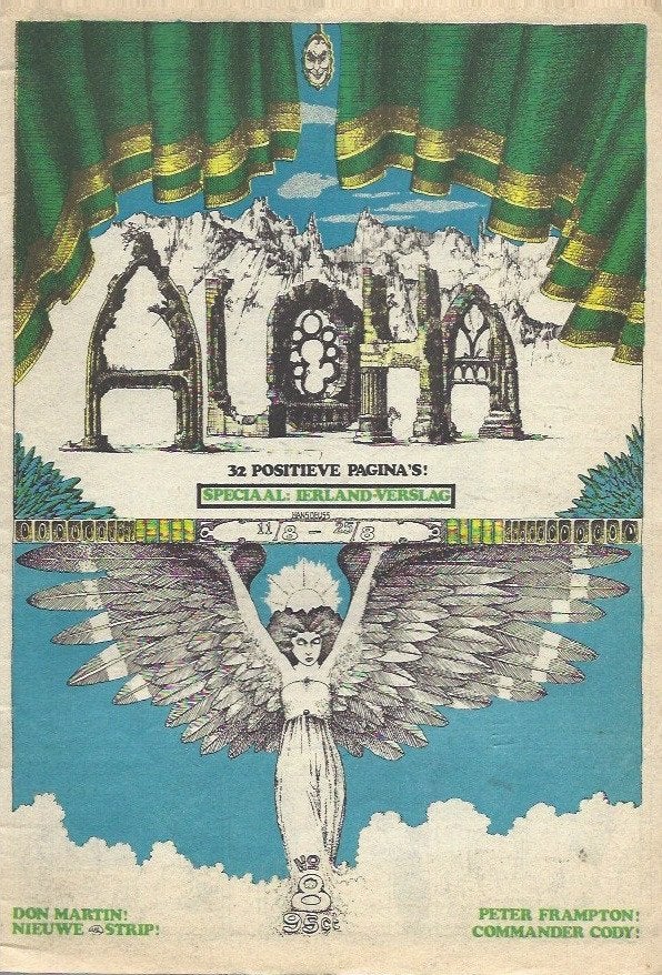 2x Aloha   nr.8  aug.1972 en nr.5  juli 1973, Verzenden, 1960 tot 1980, Tijdschrift