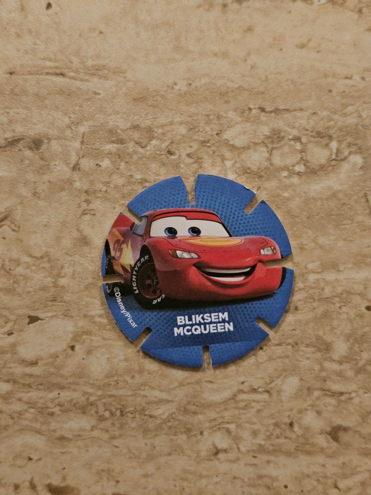 Disney Diskeyz Albert Heijn - Bliksem McQueen & Bloemkool, Ophalen of Verzenden, Nieuw