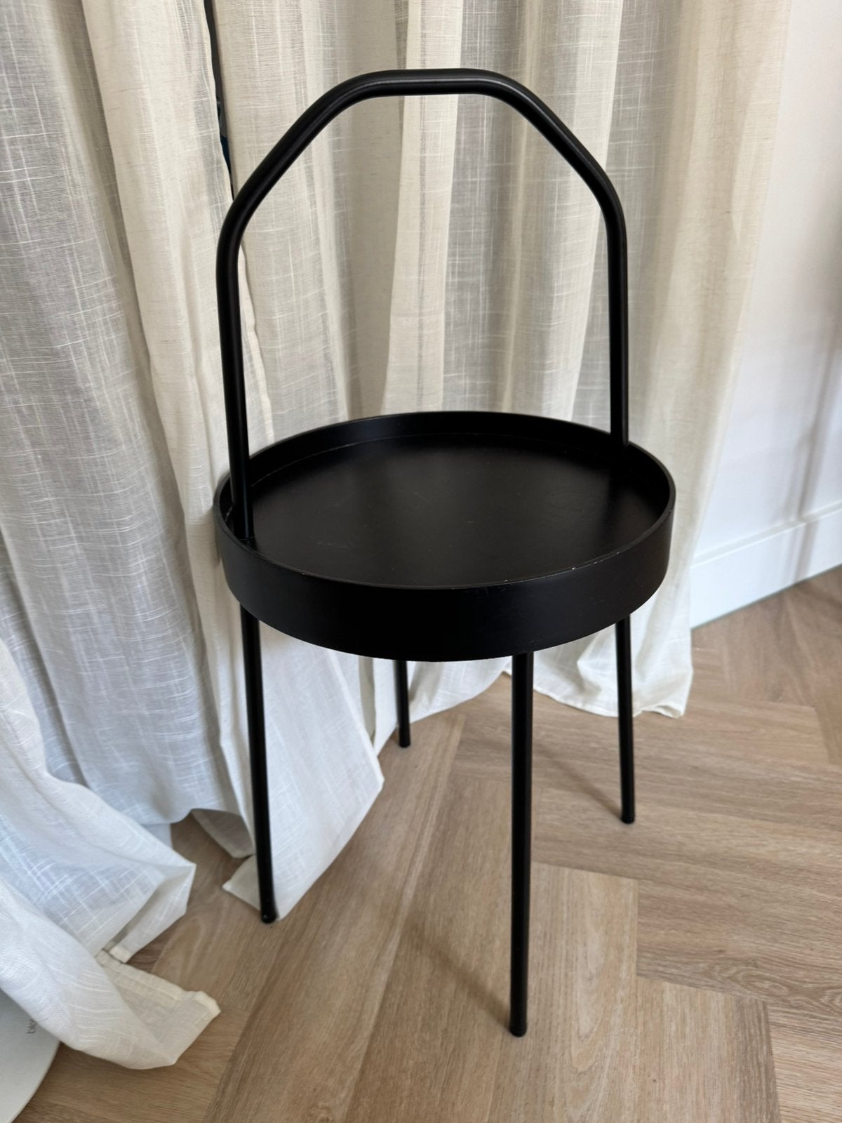 Ikea burvik black, Ophalen, Rechthoekig, Minder dan 55 cm