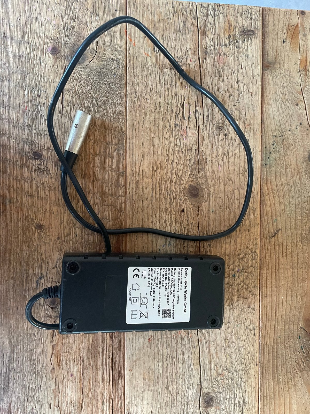 E-bike oplader Derny Cycle Works GmbH, Ophalen, Gebruikt