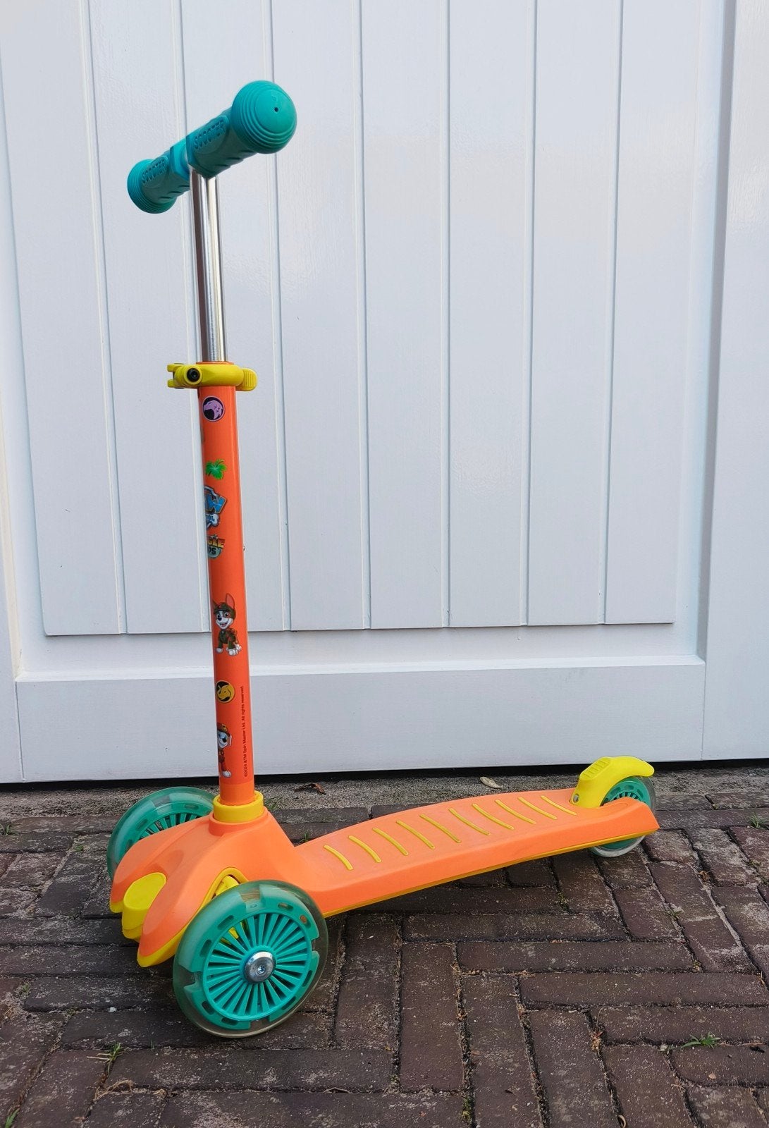 Gave Paw Patrol step zgan, Fietsen en Brommers, Ophalen, Zo goed als nieuw, Gewone step