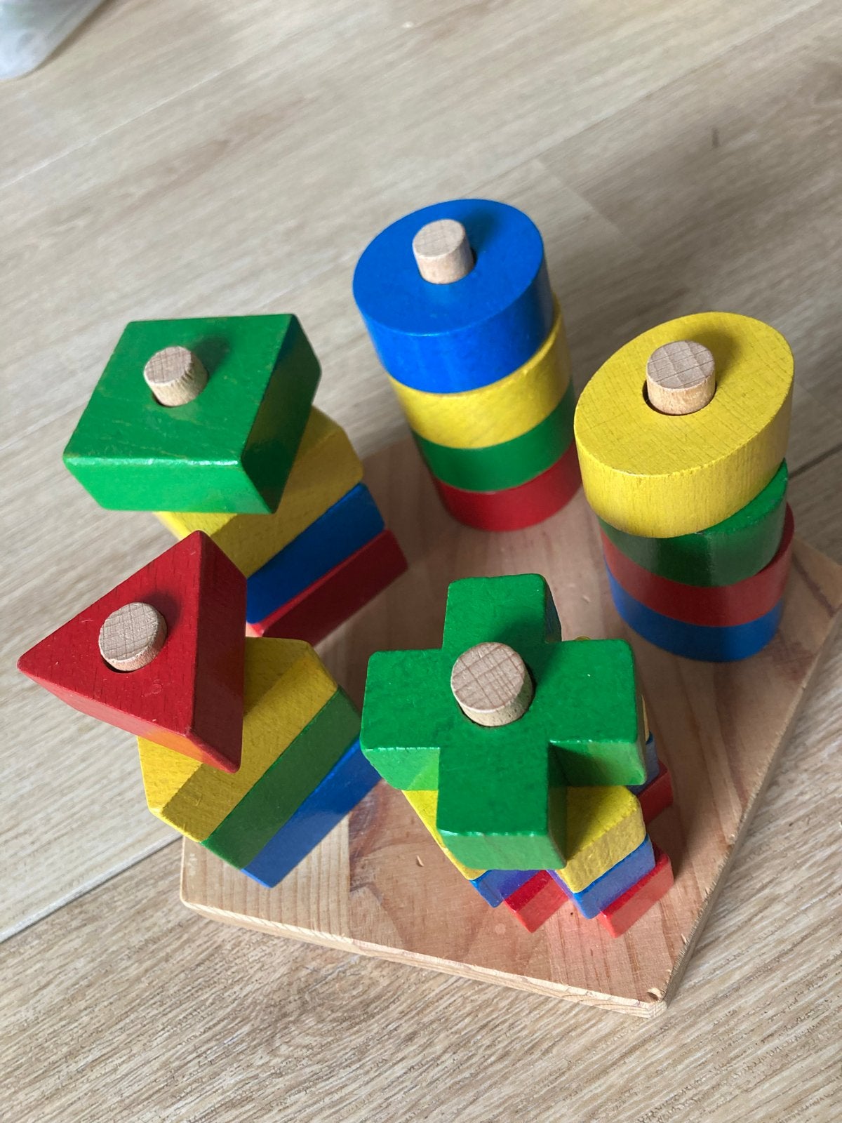 Houten vormenstoof / stapeltoren OPHALEN, Ophalen, Gebruikt, Overige typen