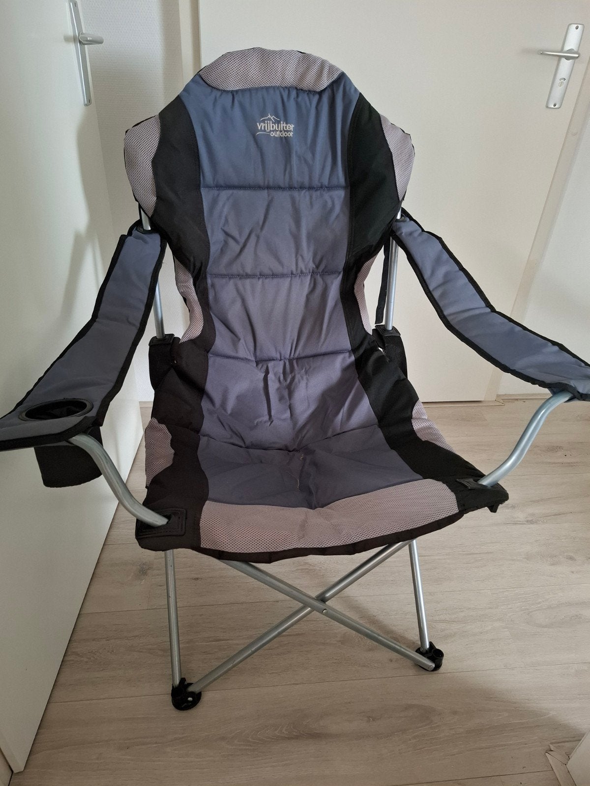Vrijbuiter Outdoor Campingstoel - Comfortabel en Compact, Ophalen of Verzenden, Gebruikt, Campingstoel