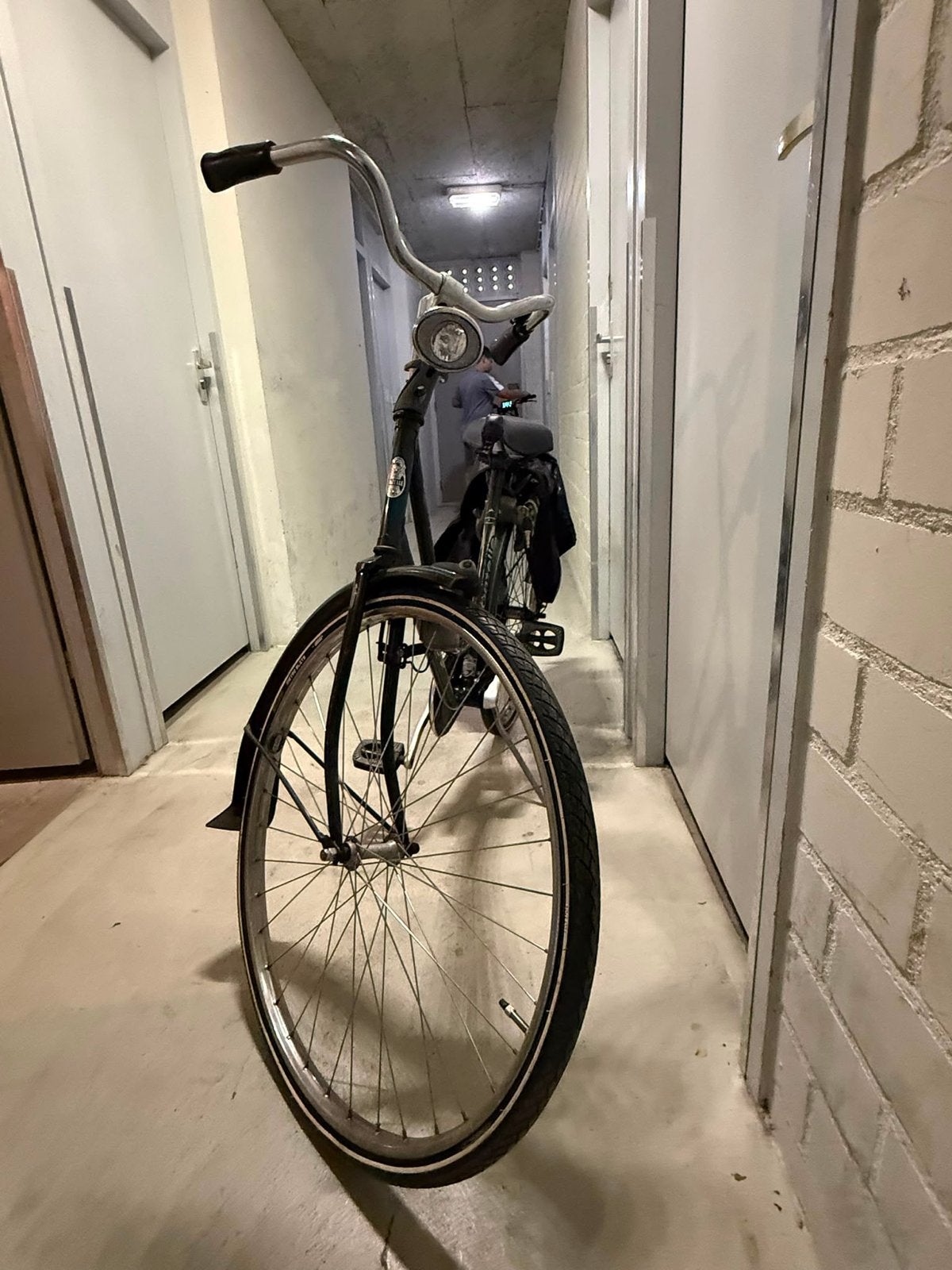 Gazelle stadsfiets - Groen - Inclusief fietstassen, Fietsen en Brommers, Fietsen | Dames | Damesfietsen, Ophalen, Velgrem, Gazelle