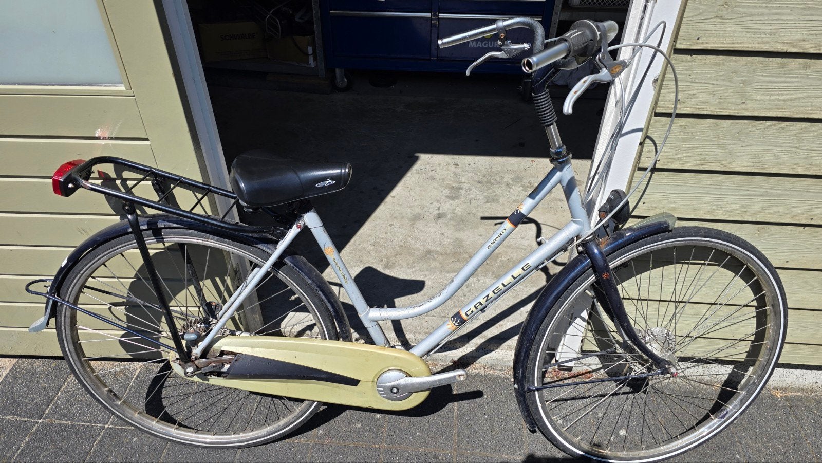 Gazelle esprit opknap, Fietsen en Brommers, Fietsen | Dames | Damesfietsen, Ophalen, Gebruikt, Gazelle