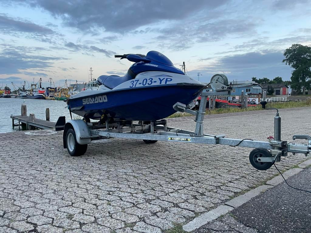 Seadoo RX DI 951 + Pega kantel trailer, proefvaren mogelijk!, Ophalen, Gebruikt, Binnenboordmotor, 120 tot 200 pk