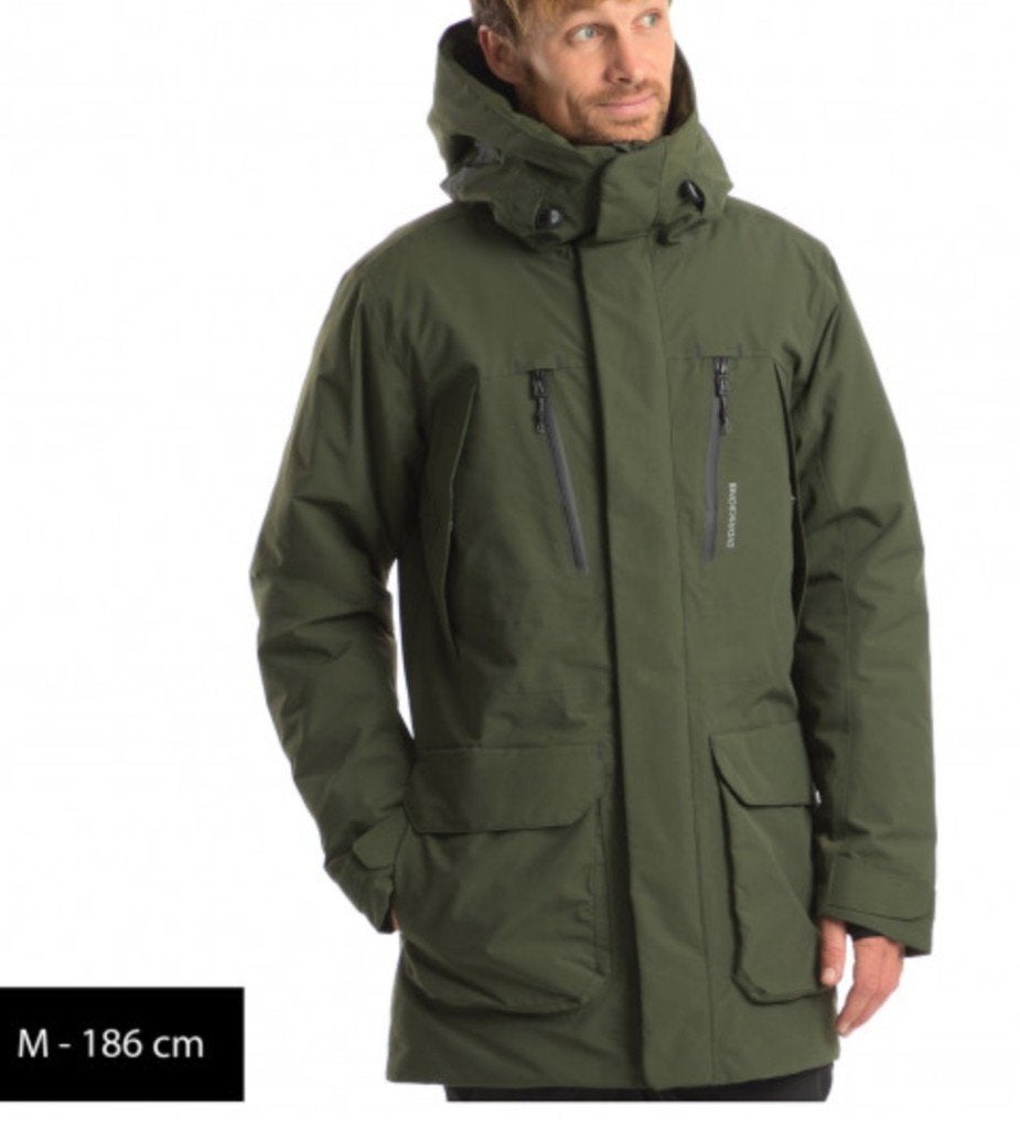 Didriksons Mario winterparka (XXL), Blauw, Ophalen of Verzenden, Zo goed als nieuw, Maat 56/58 (XL)
