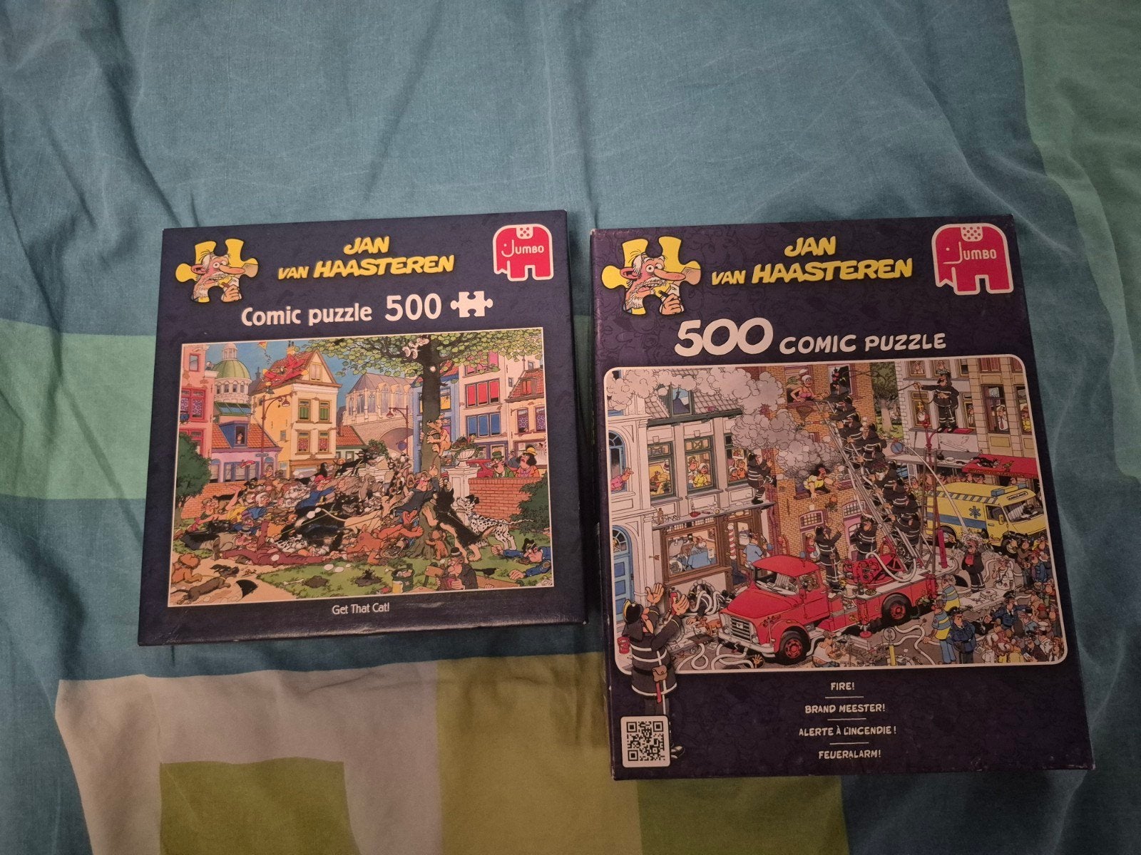 Jan van haasteren puzzels, Hobby en Vrije tijd, Denksport en Puzzels, Ophalen of Verzenden, 500 t/m 1500 stukjes, Zo goed als nieuw