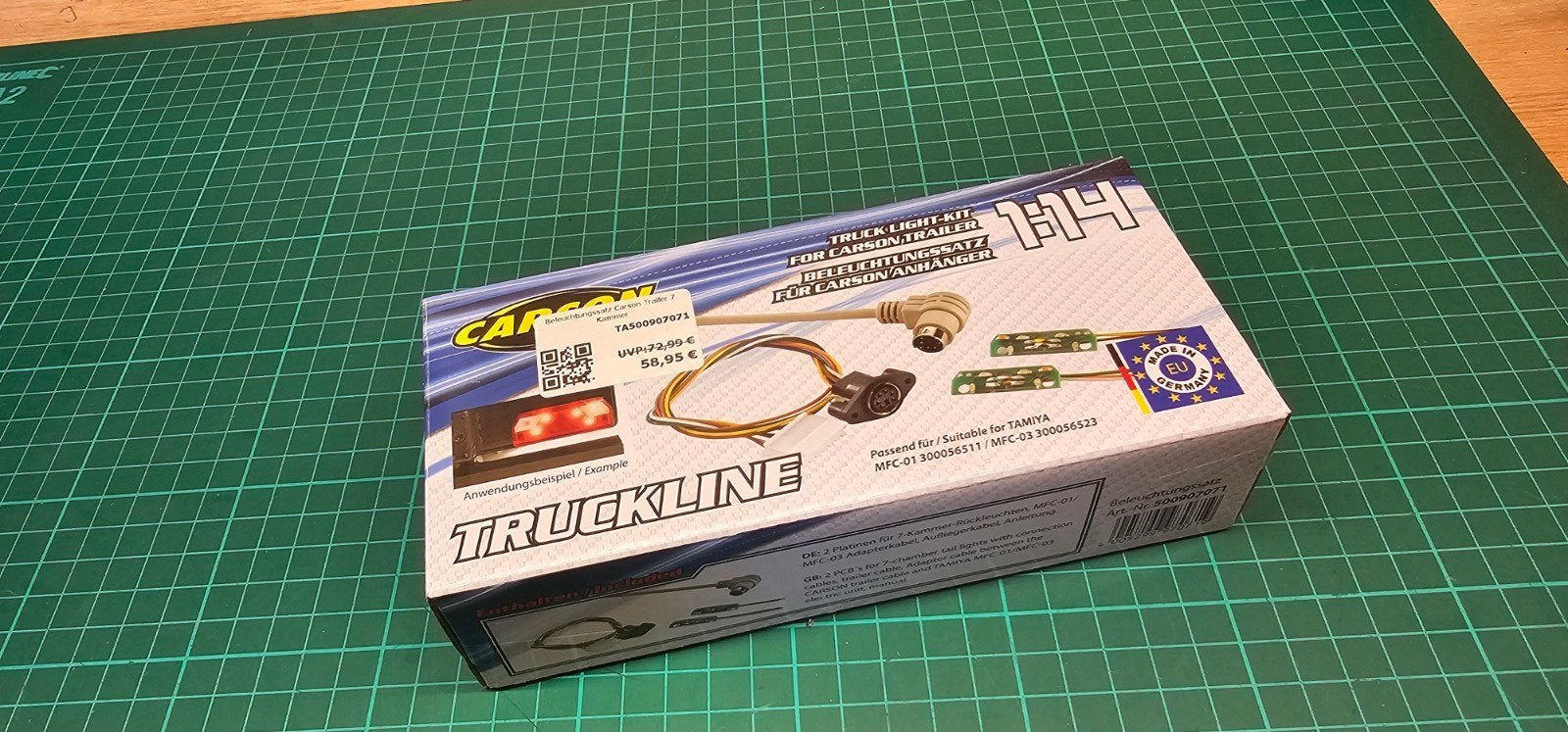 Carson Truckline Lichtset voor Tamiya RC Truck/Trailer, Elektro, Schaal 1:14, Nieuw, Ophalen of Verzenden