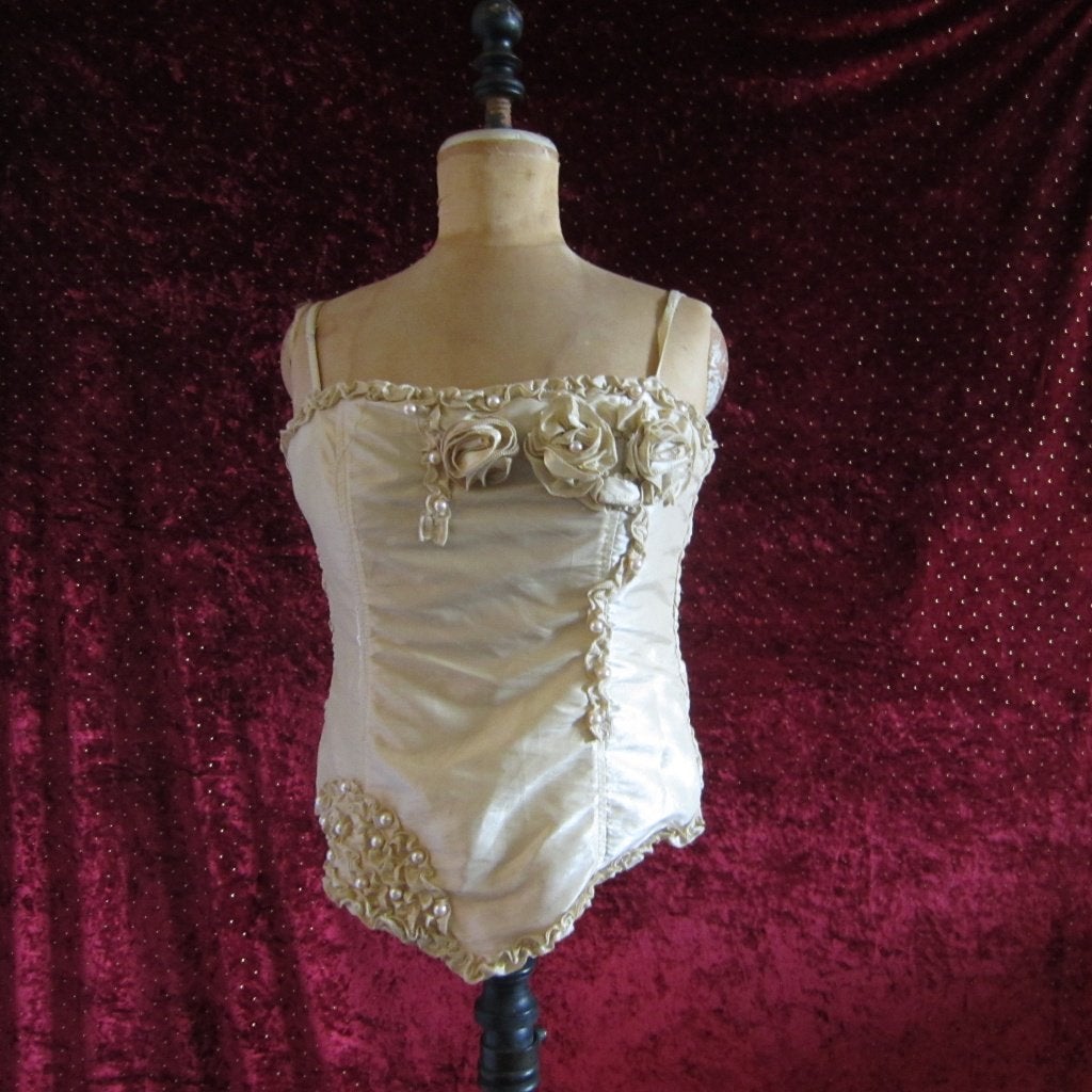 antieke paspop met corset, Ophalen of Verzenden