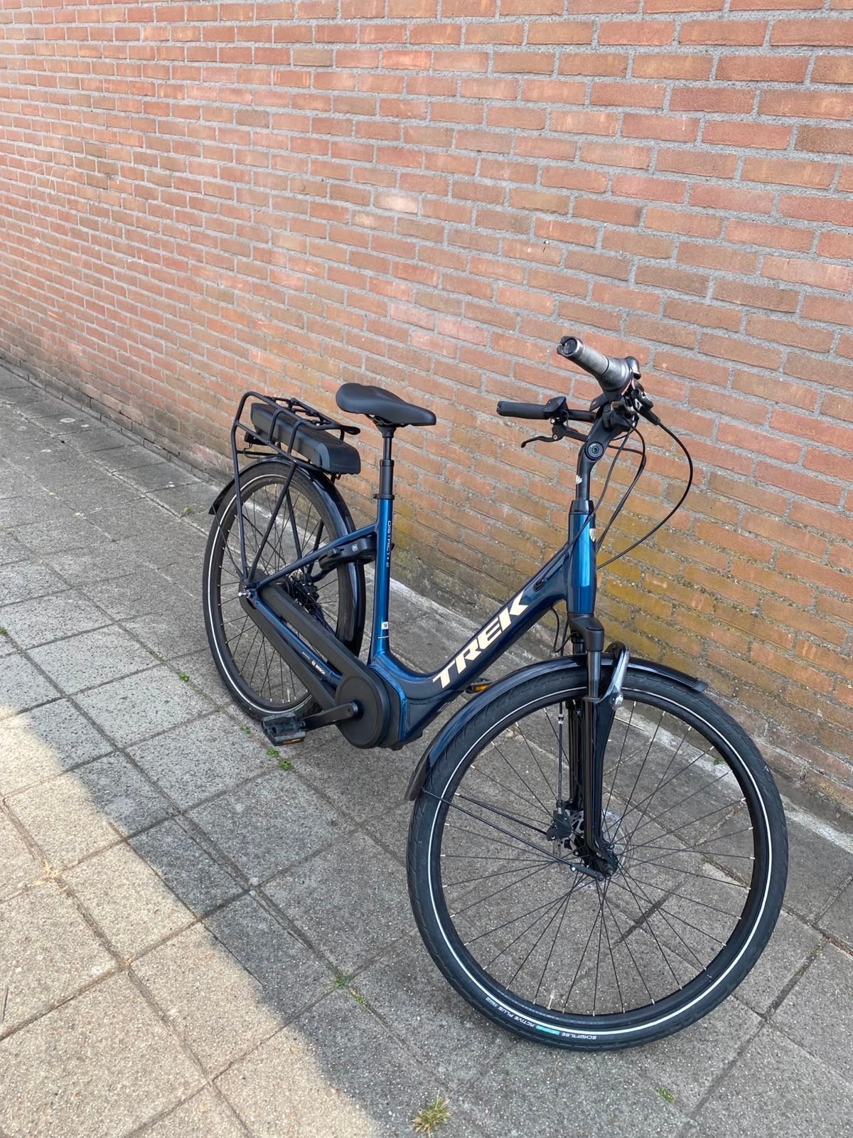 Trek E-bike - Zo goed als nieuw 2377,8 km, Zo goed als nieuw, 51 tot 55 cm, 50 km per accu of meer, Ophalen