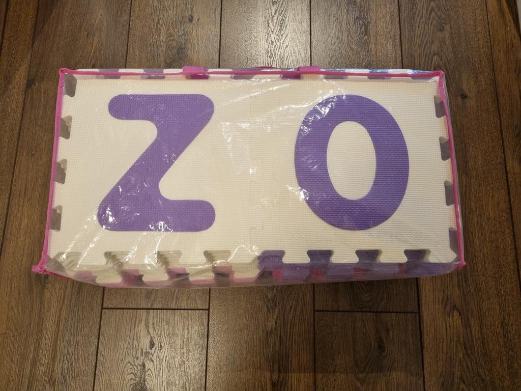 Foamtegels Alfabet en Cijfers Speelmat Kinderen, Ophalen, Zo goed als nieuw, Taal en Lezen
