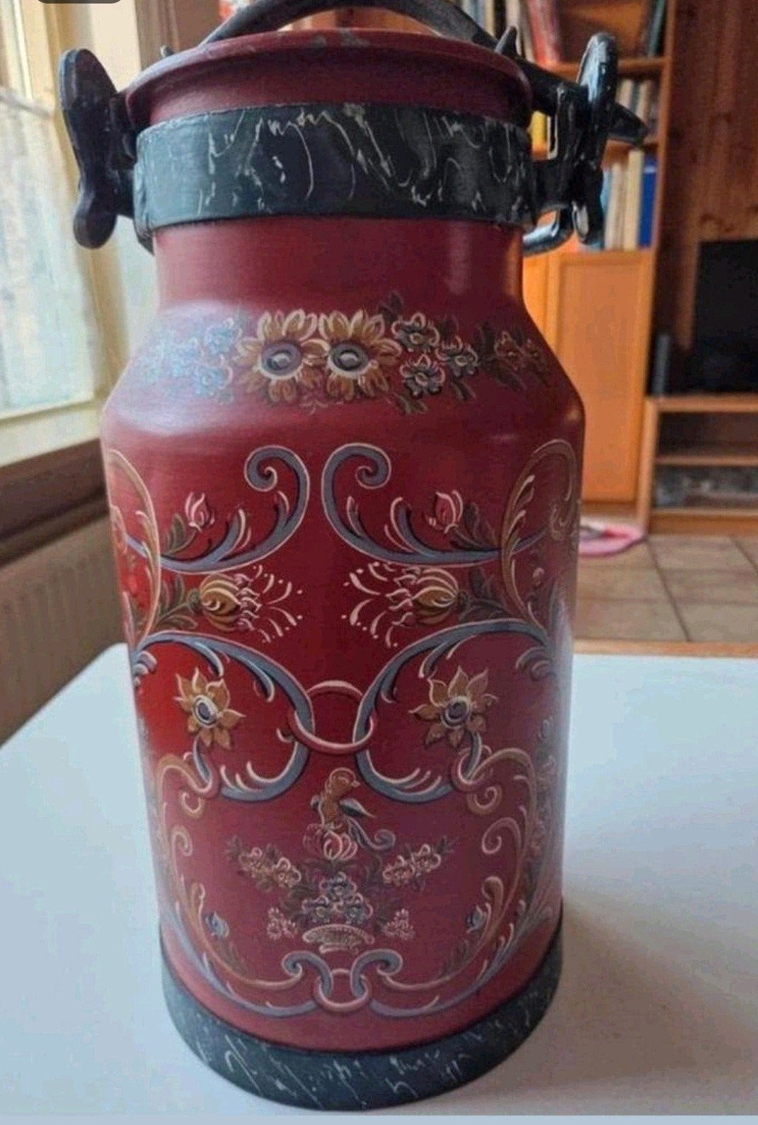 Metalen hindelooper melkbus - decoratie, Ophalen