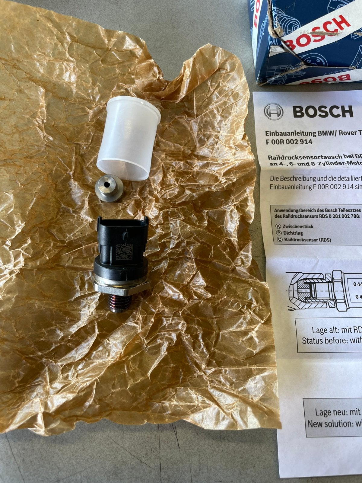 Nieuwe Bosch brandstofdrukregelaar BMW, Ophalen of Verzenden, Nieuw