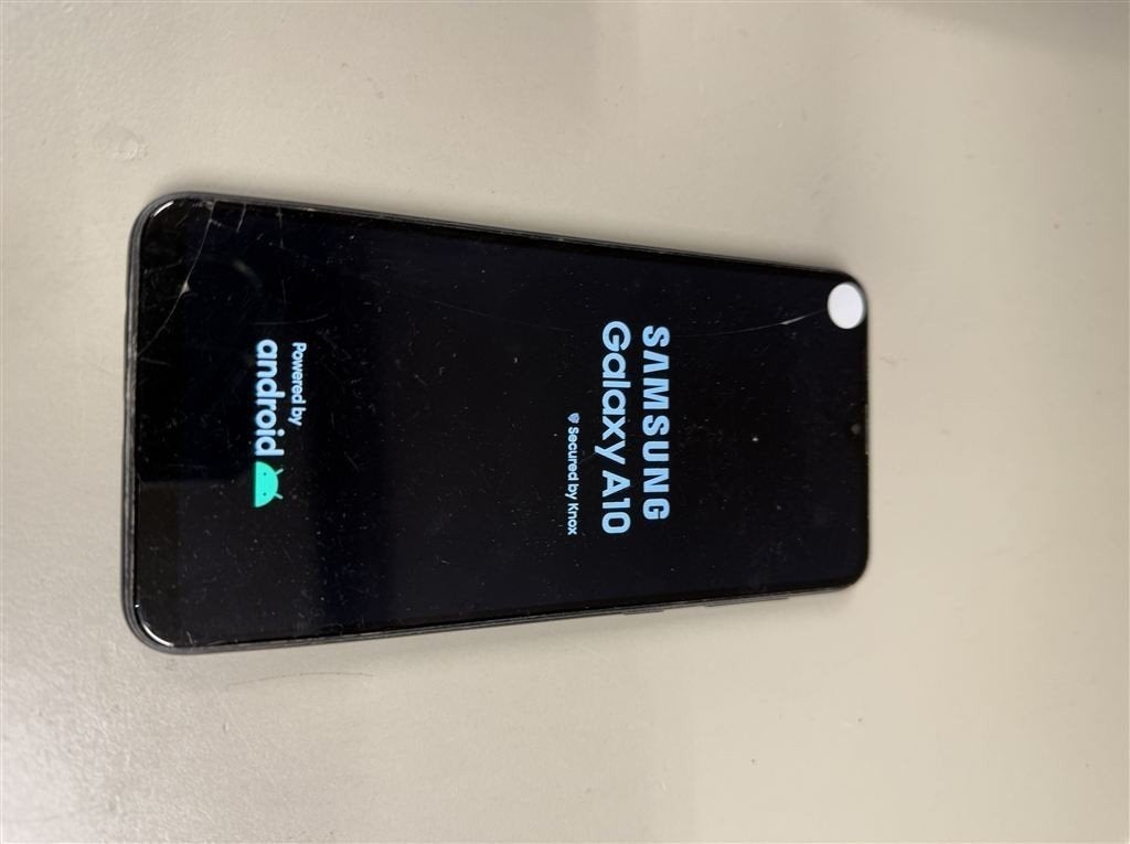 Samsung Galaxy A10 Blue Unlocked Dual Sim 32GB 6.2\" Android, Telecommunicatie, Gebruikt, Zwart, 32 GB, Ophalen of Verzenden