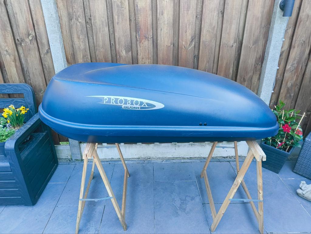 Probox halfords 315 dakkoffer, Ophalen, Gebruikt