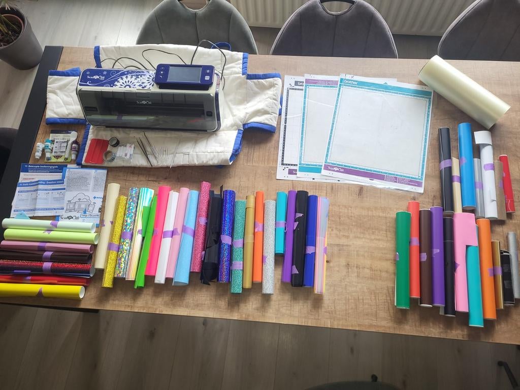 Scanncut CM900 met hittepers, matten en folie, Hobby en Vrije tijd, Ophalen, Zo goed als nieuw, Gereedschap of Toebehoren