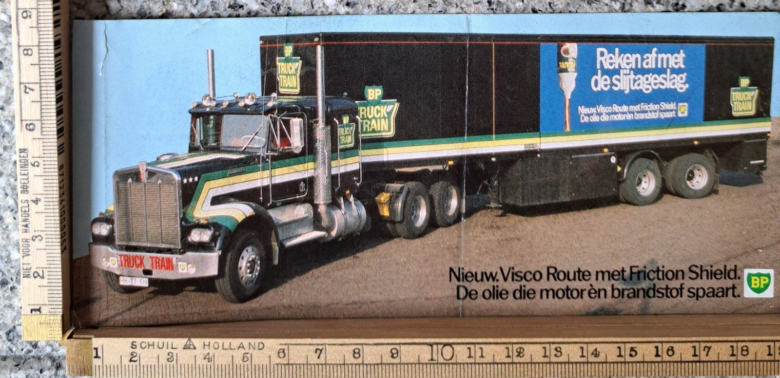 Vintage sticker Kenworth Amerikaanse vrachtwagen vrachtauto, Verzamelen, Ophalen of Verzenden, Zo goed als nieuw