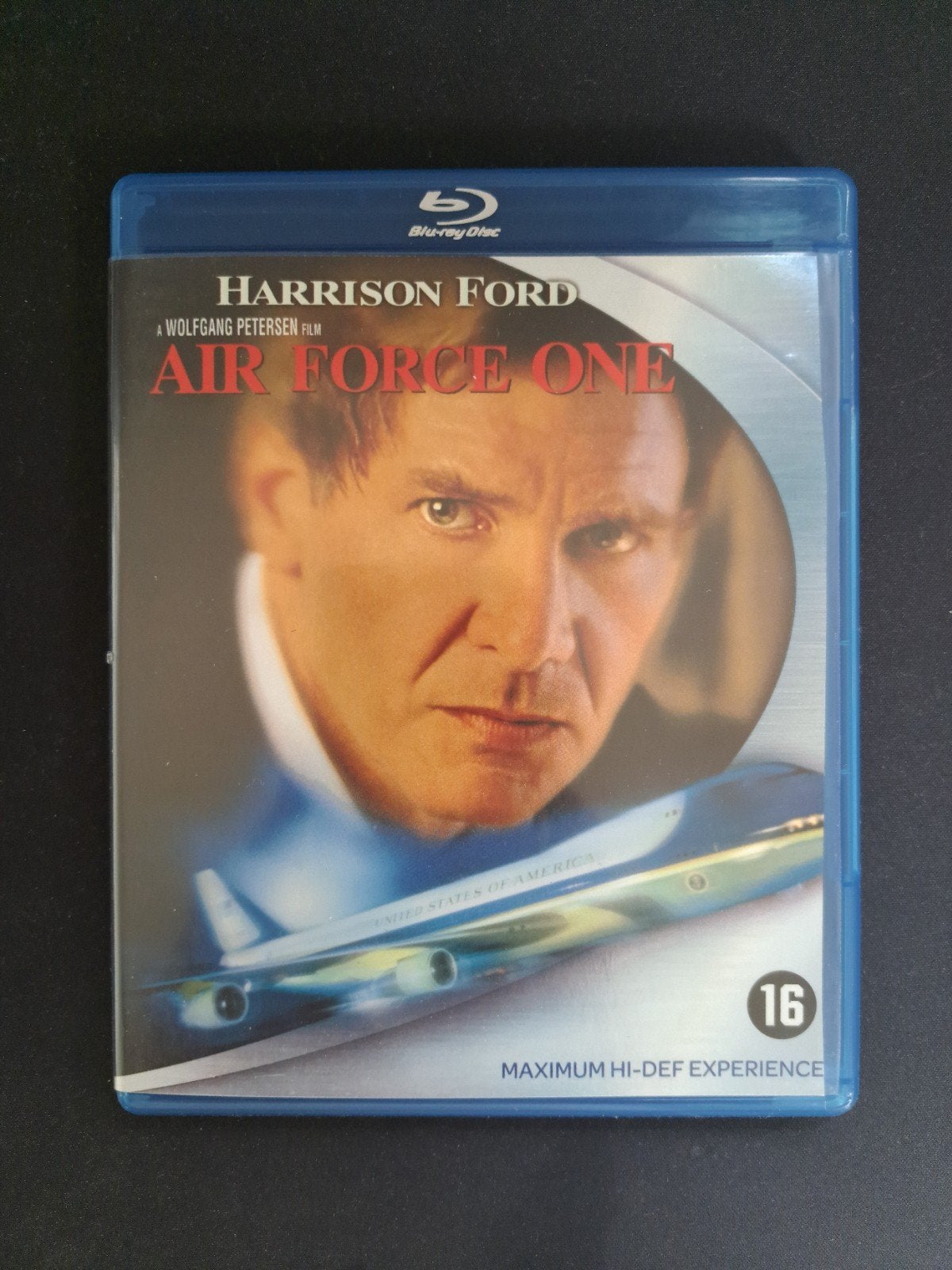 Air Force One Blu-ray met Harrison Ford, Spaans, Inclusief extra's, Vanaf 16 jaar, Actie