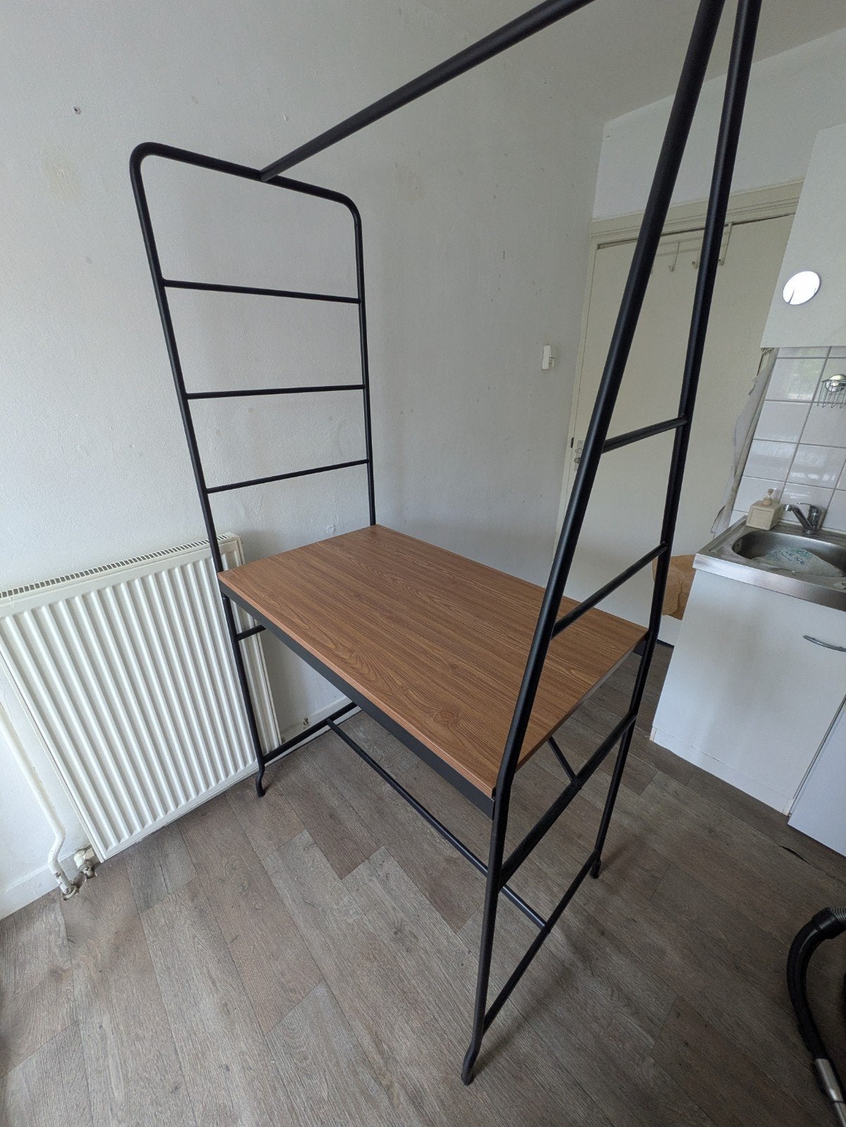 IKEA Bartafel Haverud, Ophalen, 100 tot 150 cm, Metaal of Aluminium, Zo goed als nieuw
