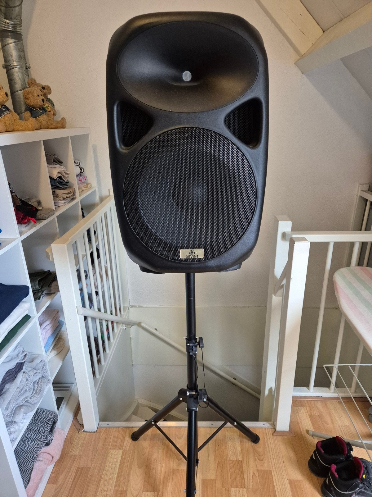 divine speaker, Muziek en Instrumenten, Versterkers | Keyboard, Monitor en PA, Ophalen, Zo goed als nieuw, Minder dan 500 watt