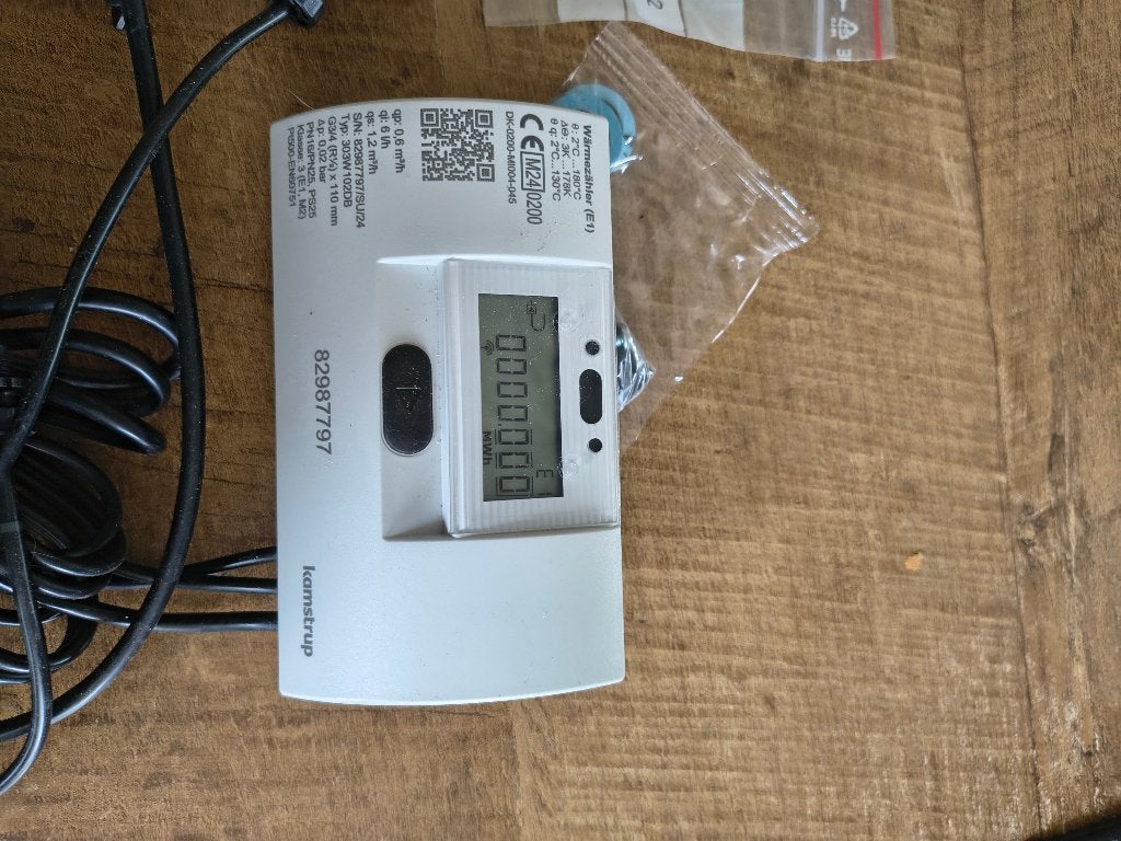 Kamstrup warmtemeter MultiCal 303 Qp 0,6 5,2 (wireless), Ophalen, Minder dan 30 cm, Overige typen, Nieuw