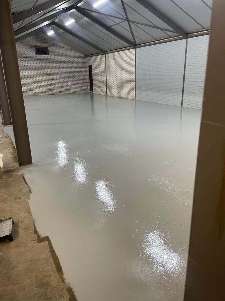 40m2 2k Epoxy Garagevloer coating Betonverf Betoncoating, Doe-het-zelf en Verbouw, Verf, Beits en Lak, 7671DA, DHZ Vloercoating-Betoncoating