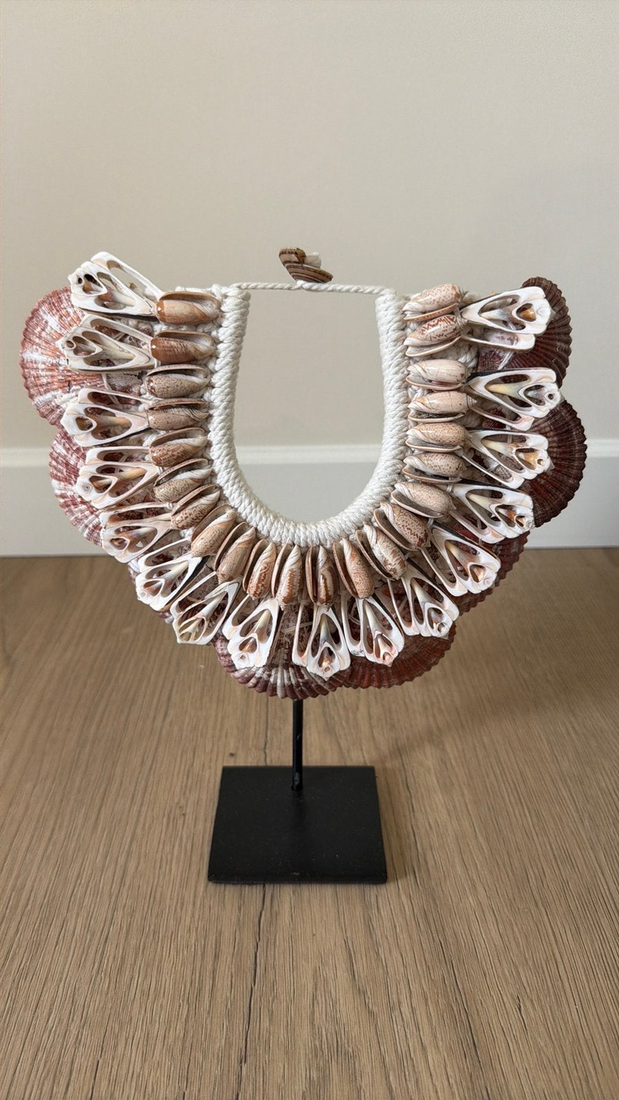 Schelpen ornament, Huis en Inrichting, Nieuw, Ophalen of Verzenden, 24 cm, Schelpendecoratie