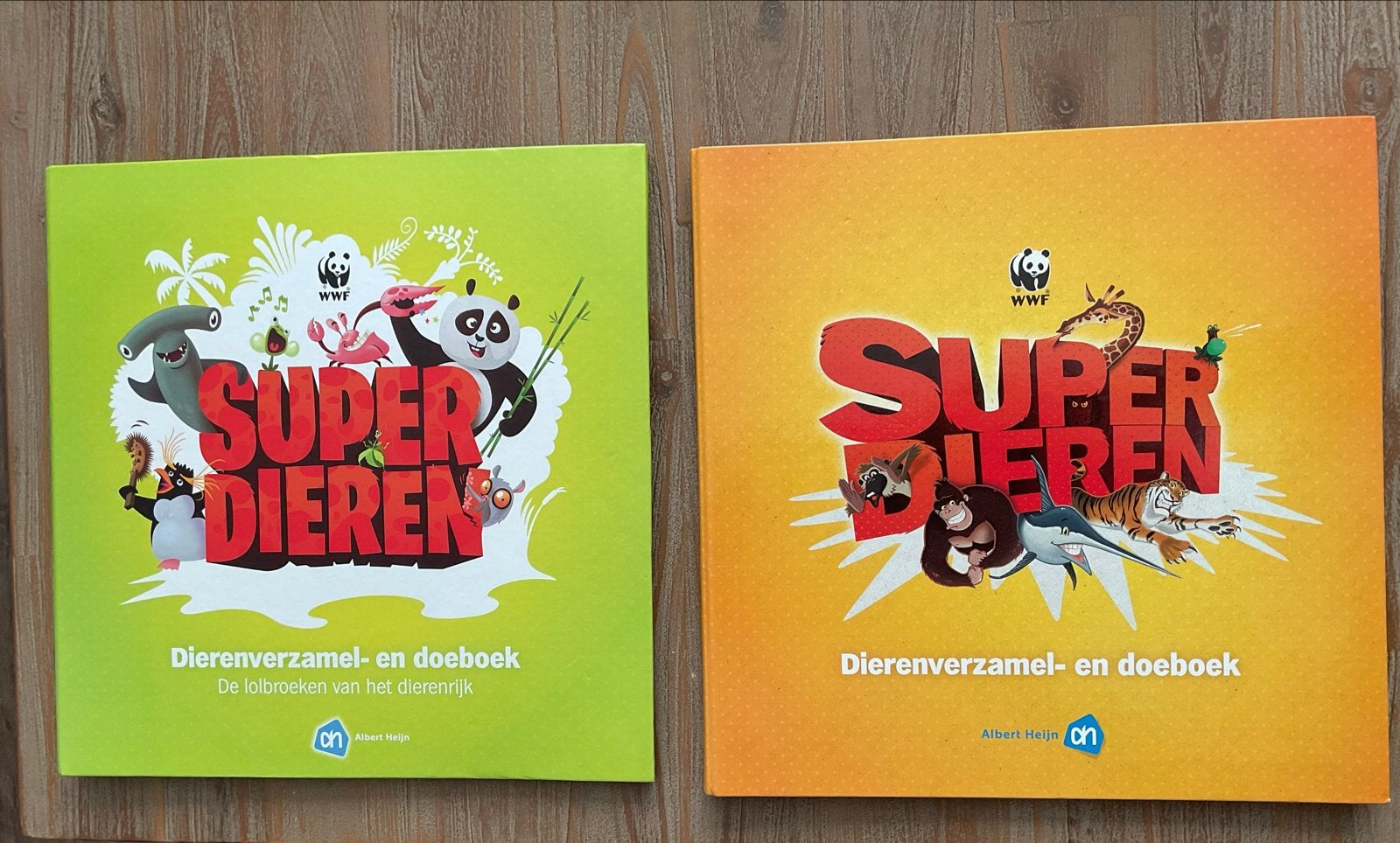 WWF Super Dieren verzamel- en doeboek (-en) - AH - GRATIS, Verzamelen, Albert Heijn, Ophalen
