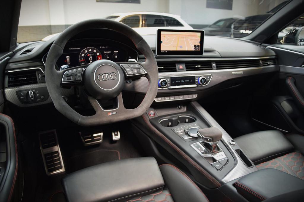 Audi RS4 Avant 2.9 TFSI RS 4 Quattro Panoramadak|Massage|Mat, Auto's, Audi, Automaat, Gebruikt, Zwart, Vierwielaandrijving