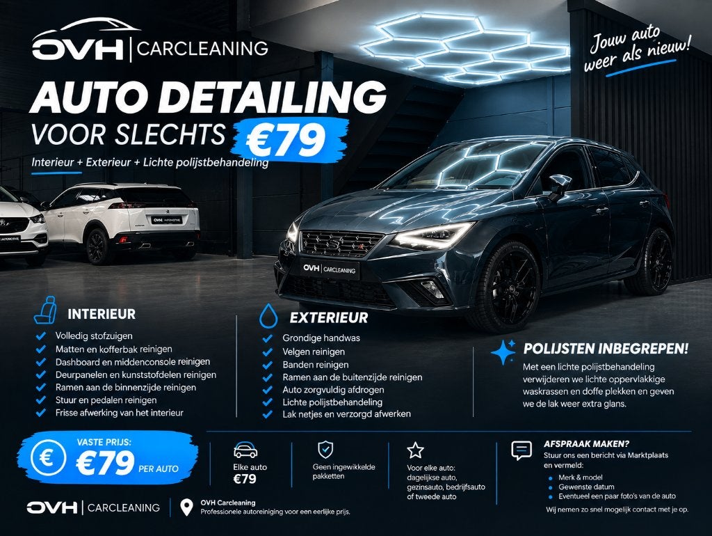 Auto Reiniging | Interieur & Exterieur | Polijsten